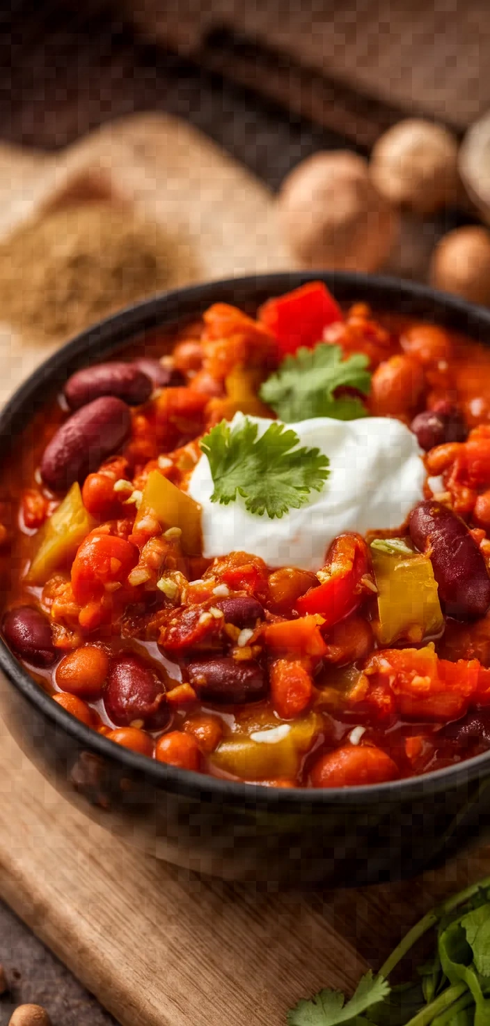 4. Vegan Chili