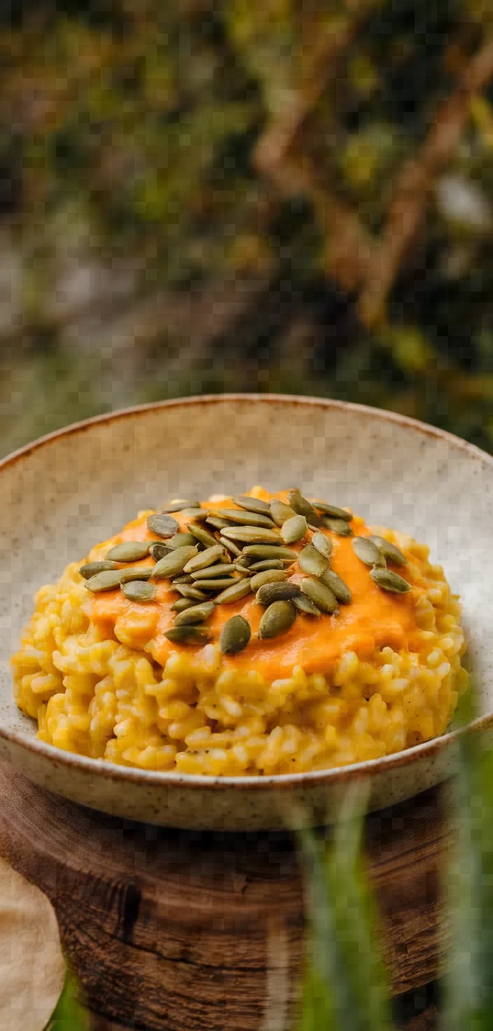 6. Pumpkin Risotto