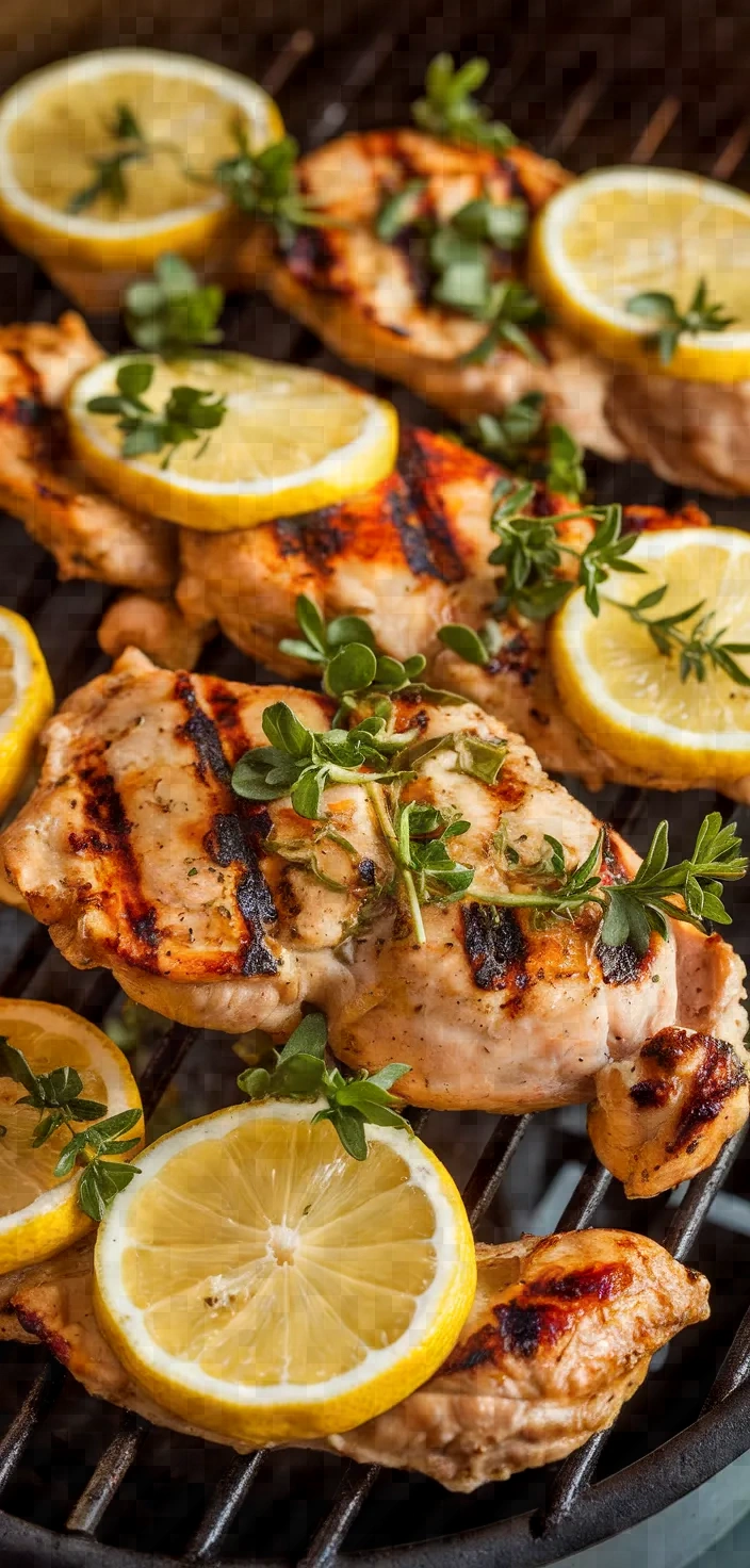 7. Lemon Herb Grilled Chicken Tenders