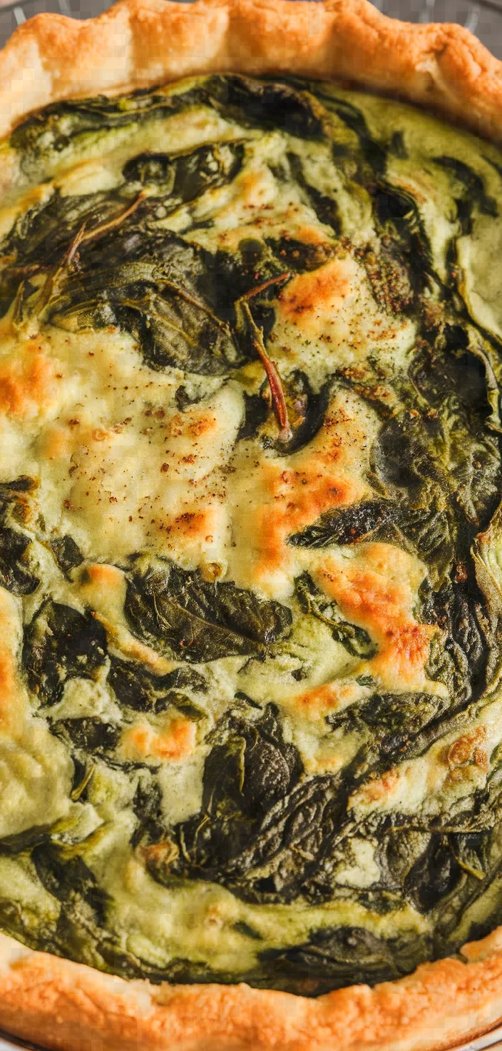 7. Spinach Quiche