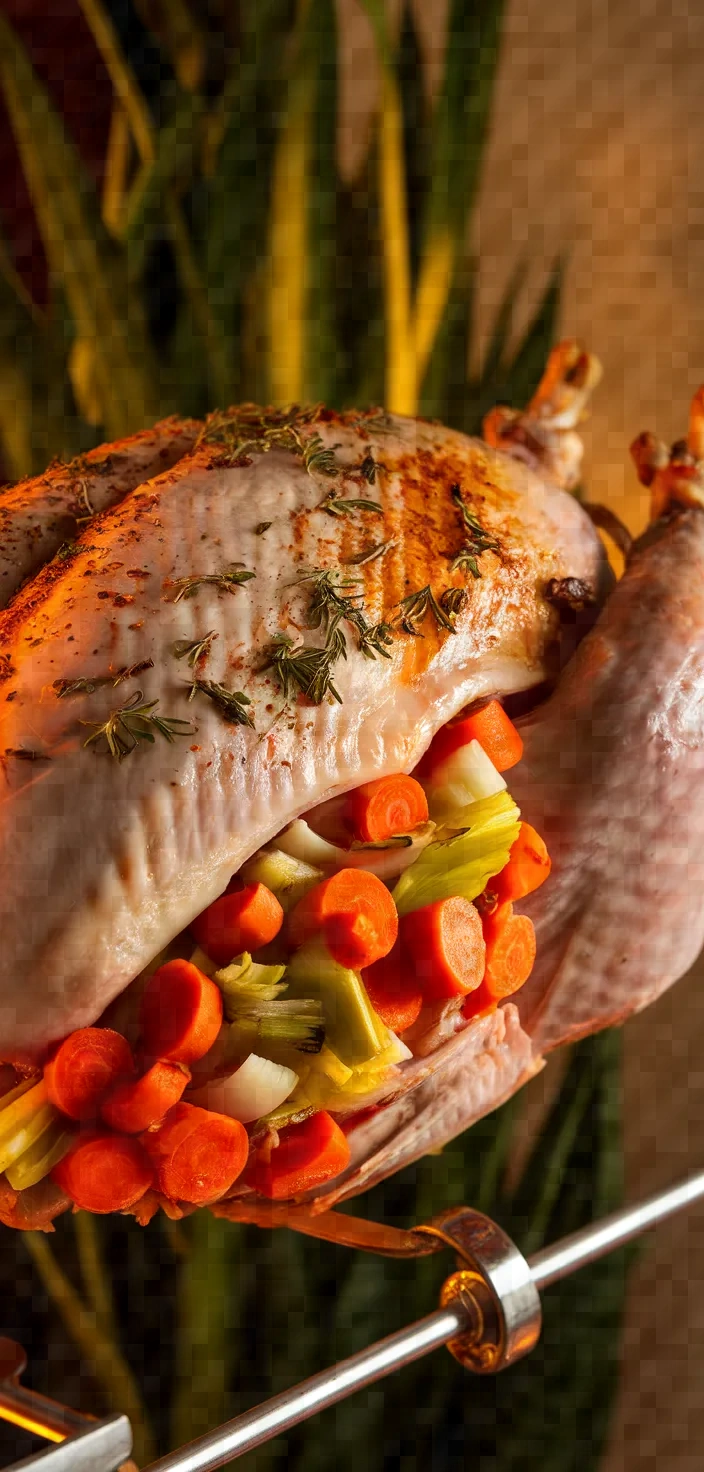 7. Turkey Stuffed with Vegetables