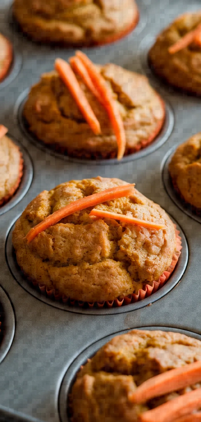 8. Carrot Muffins