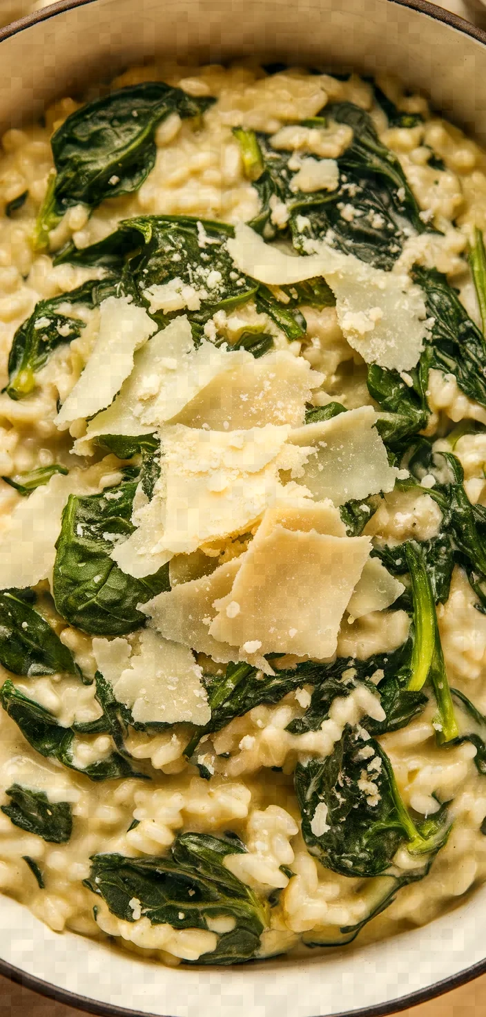 8. Spinach Risotto