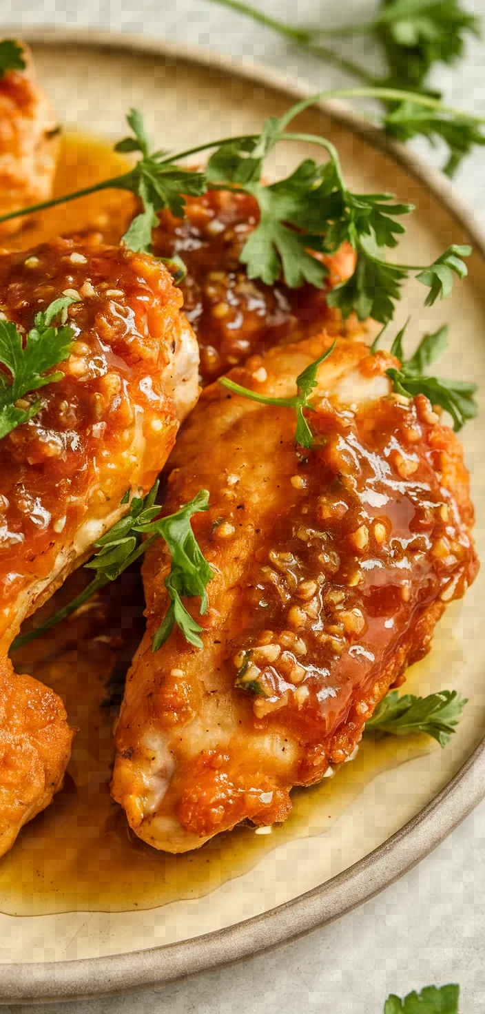 8. Sticky Honey Garlic Chicken Tenders