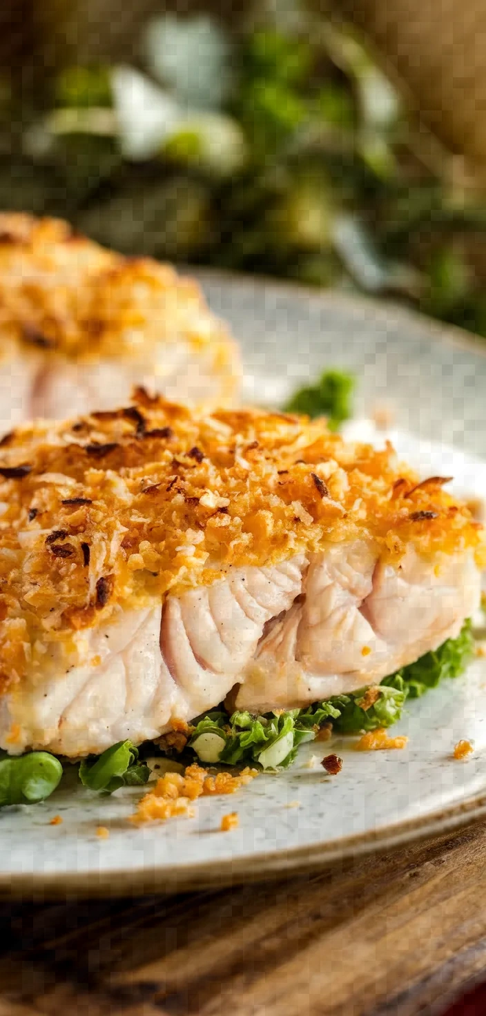 9. Coconut Crusted Tilapia