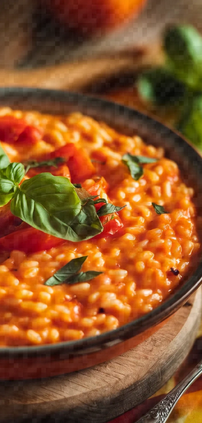 9. Tomato Risotto
