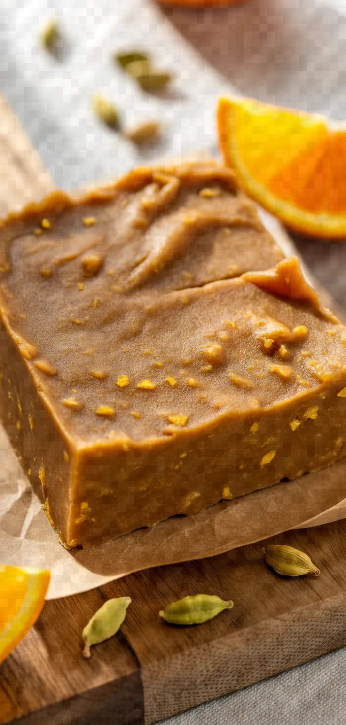 Cardamom Orange Fudge