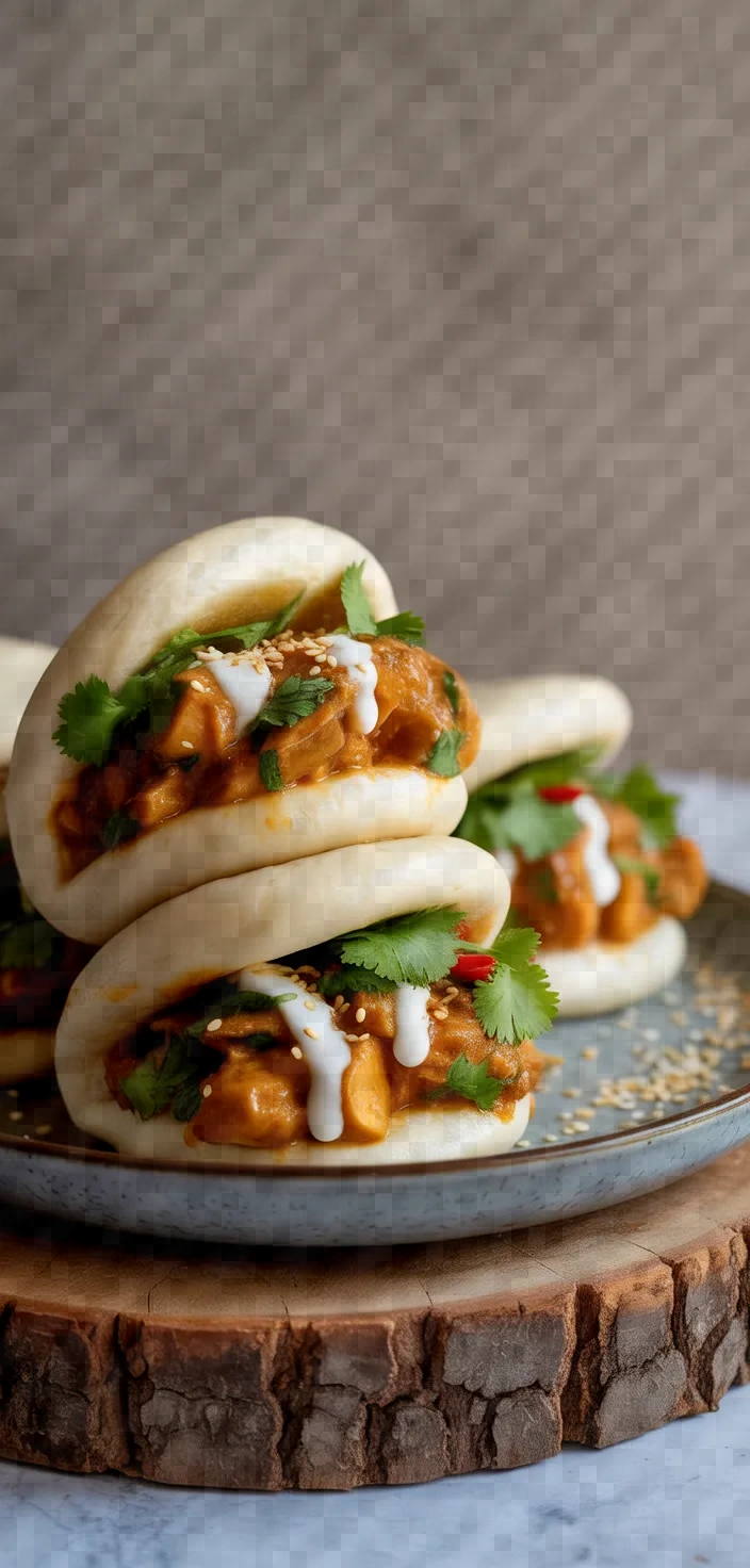 Jackfruit Korma Bao Buns