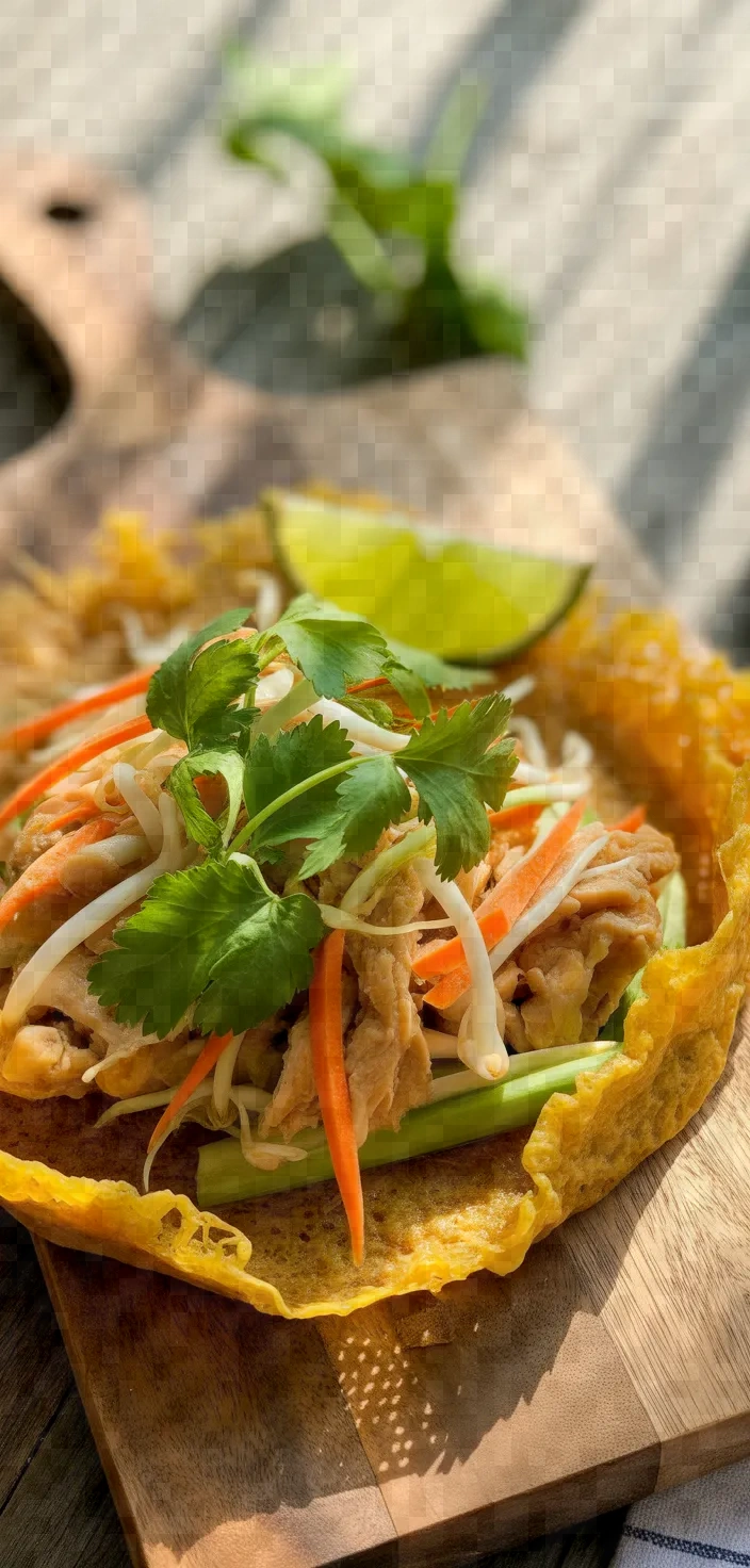 Lemongrass Chicken Banh Xeo