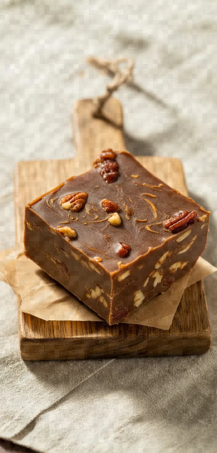 Maple Bacon Pecan Fudge