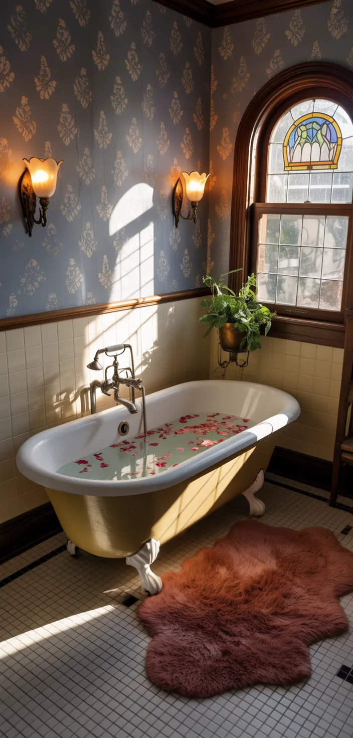 1. Clawfoot Bathtub
