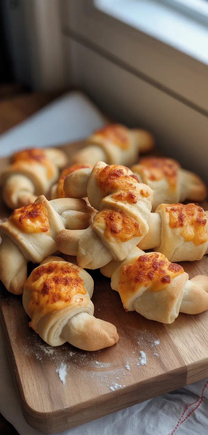 11. Cajun Shrimp Gouda Crescents