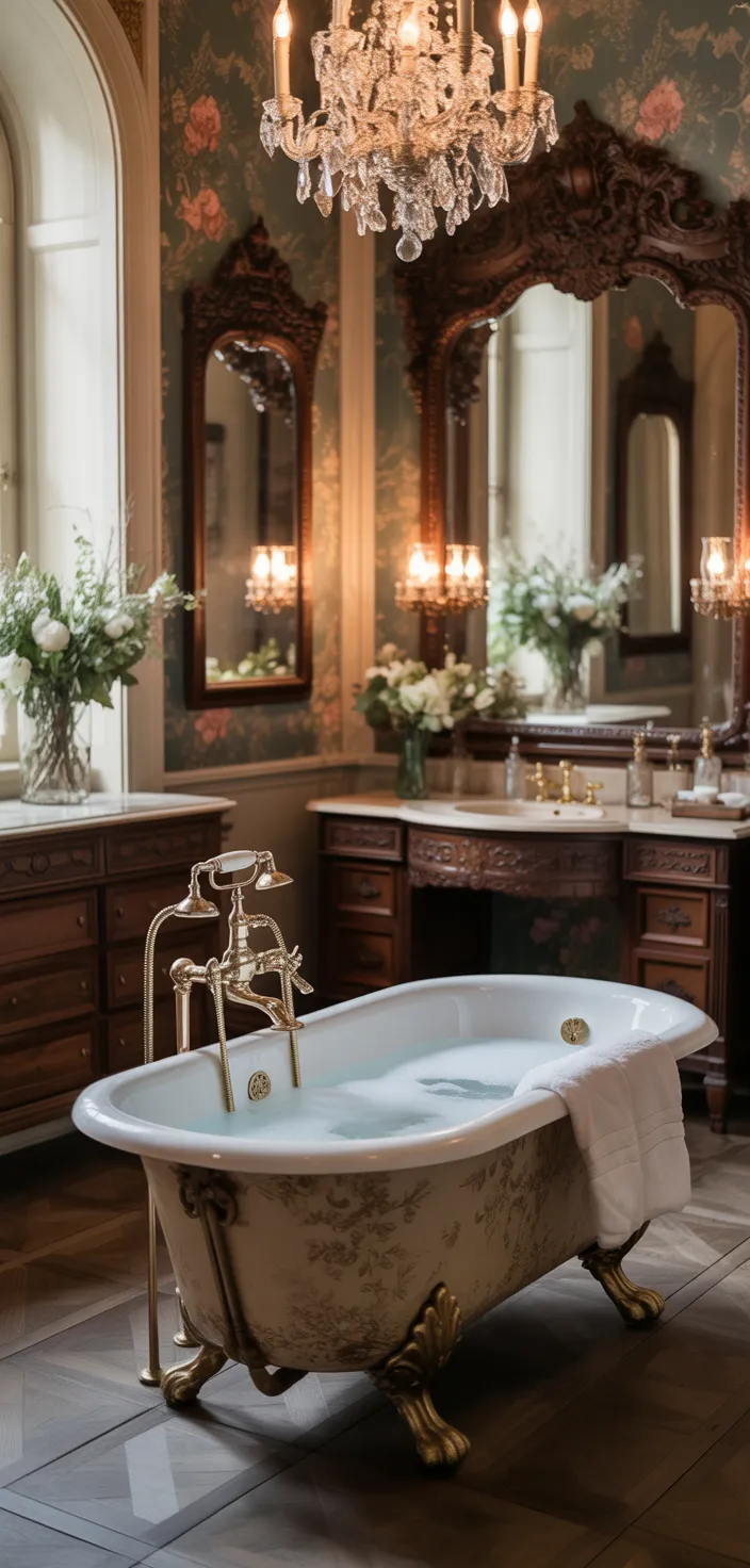 11. Dark Wood Vanities