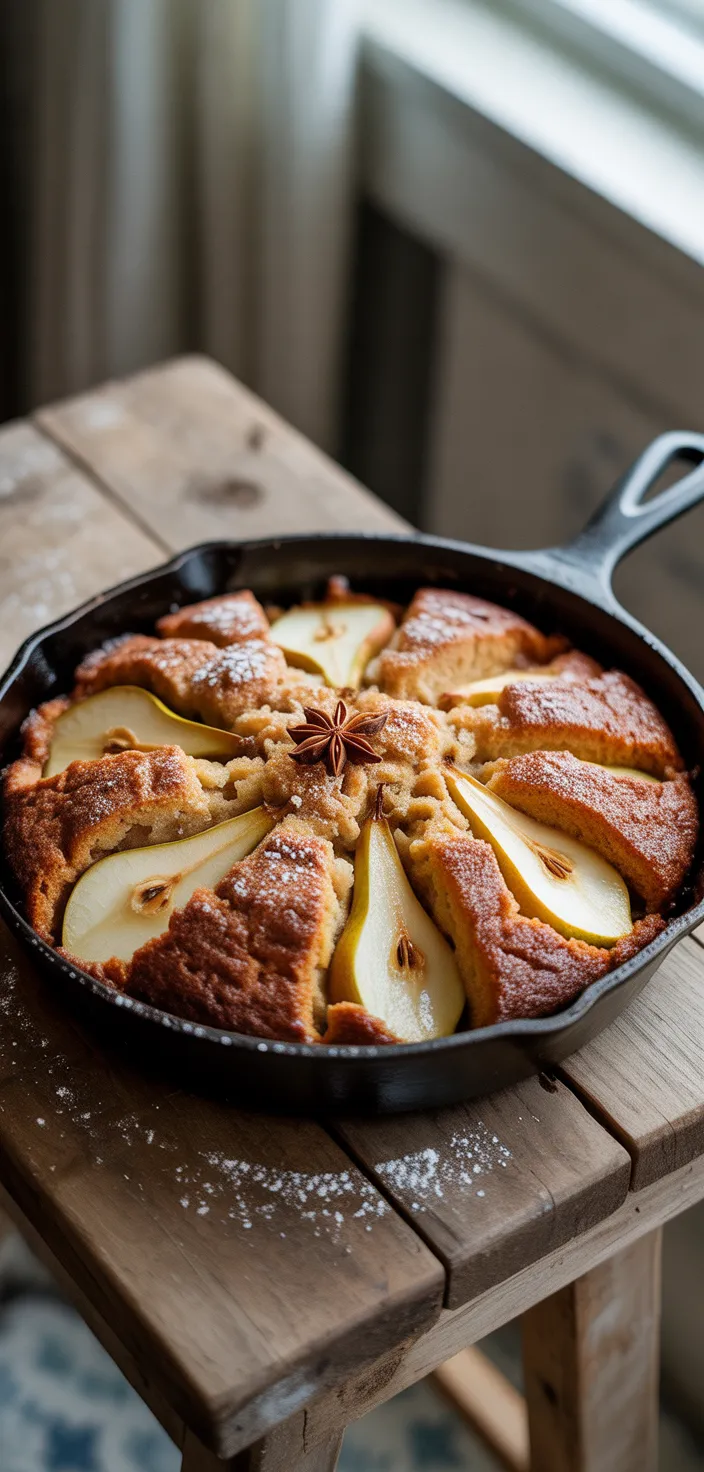 12. Pear Anise Dump Cake