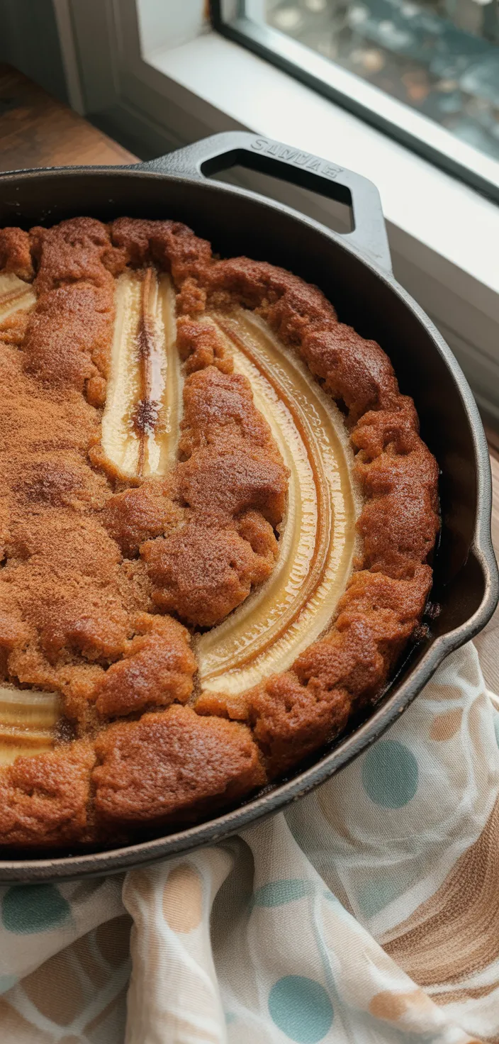 13. Banana Nutmeg Dump Cake