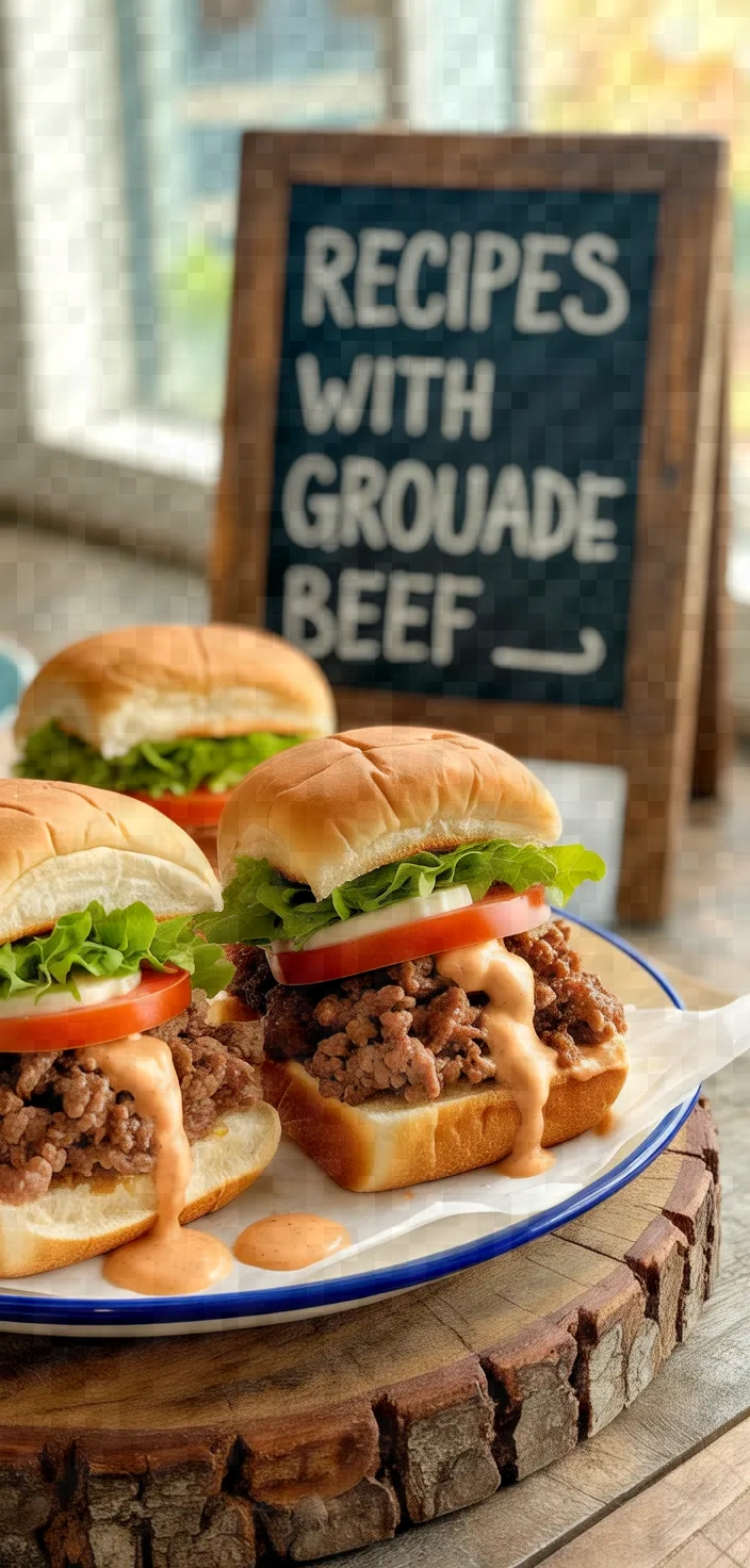 13. Cajun Beef Po' Boy Sliders