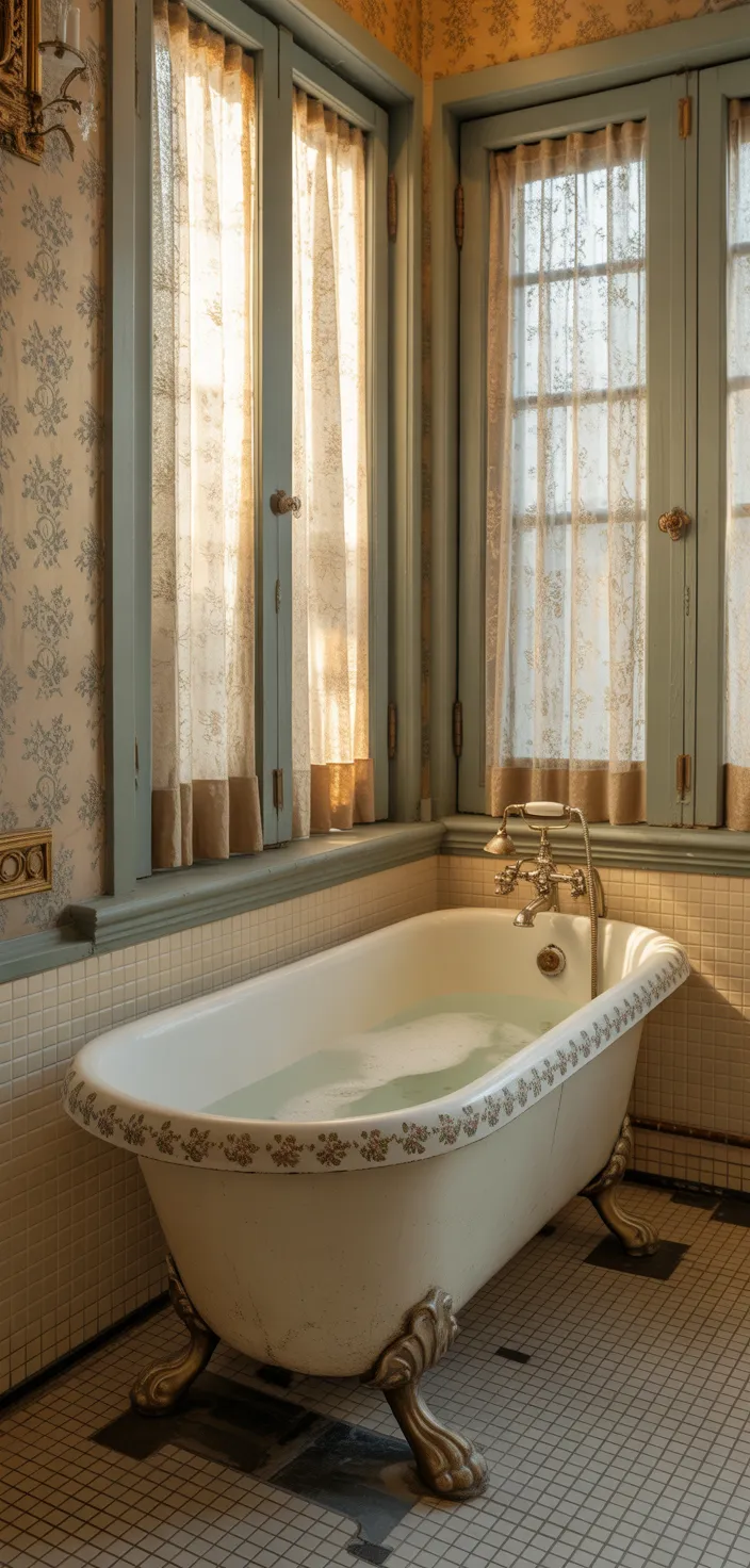 14. Gilded Picture Rails