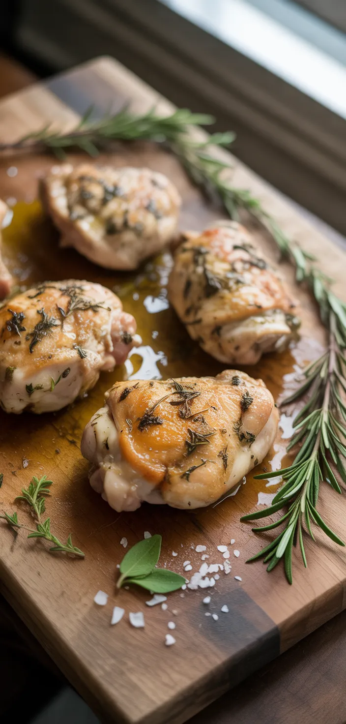 14. Herbed Yogurt Marinated Chicken Thighs