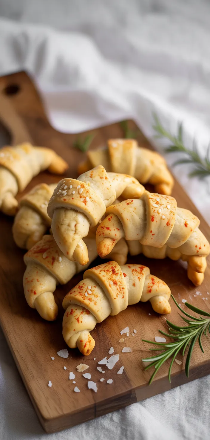 15. Vegan Harissa Chickpea Crescents