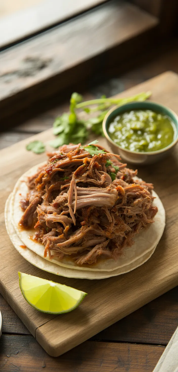 16. Ancho Chile Pork Carnitas