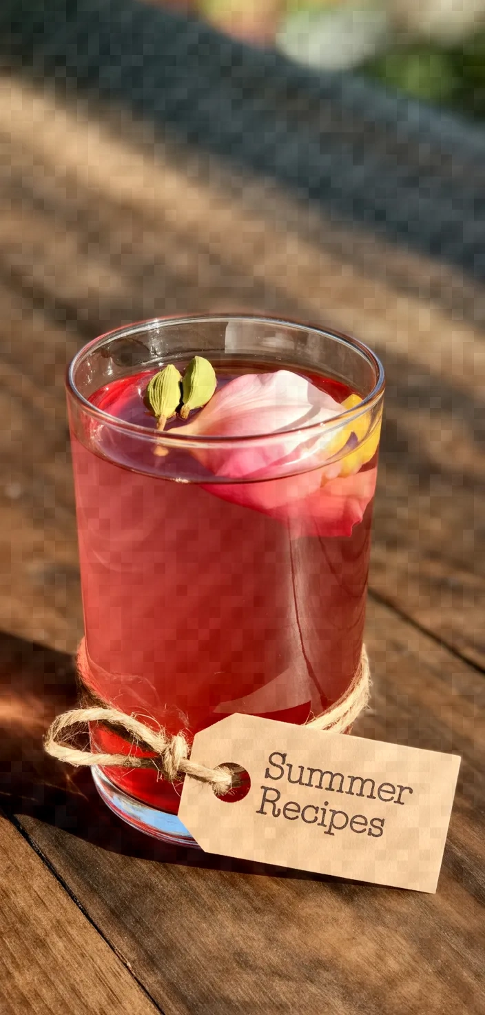 19. Cardamom Rose Lemonade