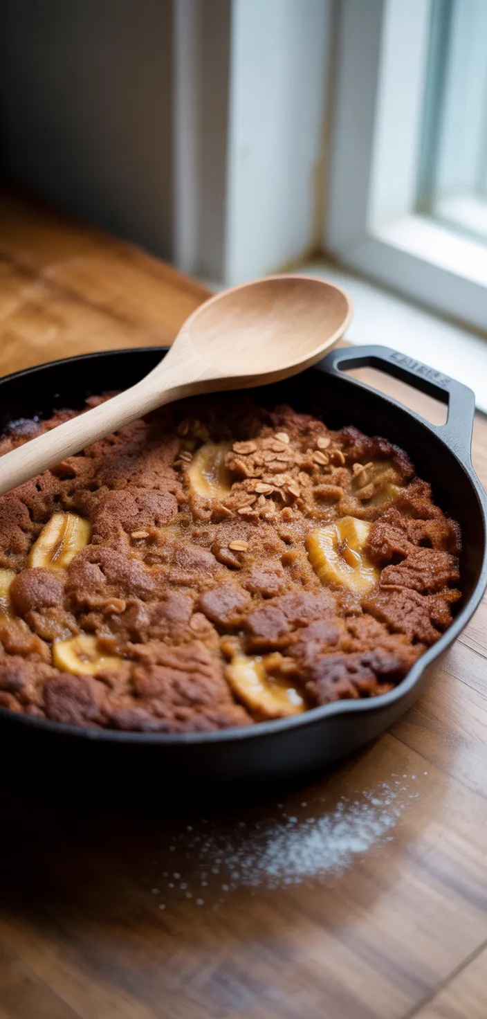 22. Caramelized Banana Bourbon Dump Cake