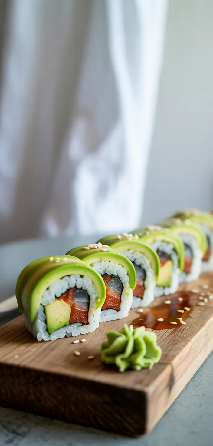 4. Smoked Eel Avocado Roll