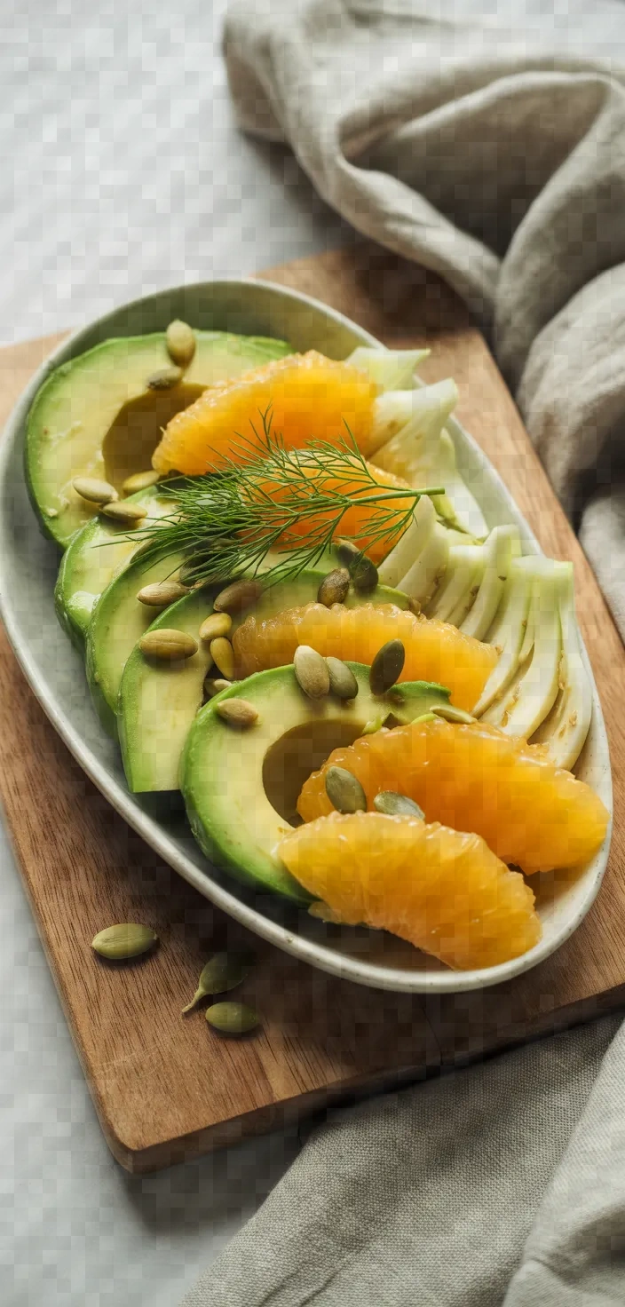 5. Citrus Fennel Avocado Salad