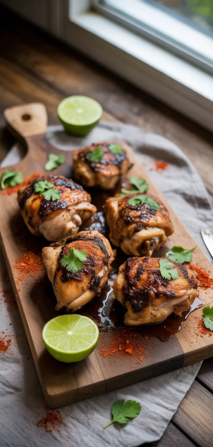 5. Tangy Tamarind Balsamic Chicken Thighs
