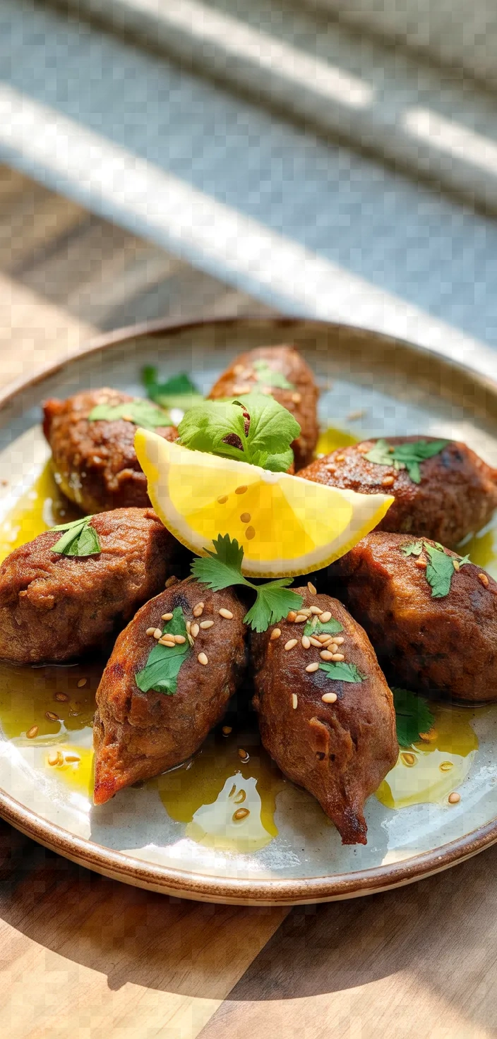 6. Moroccan-Spiced Beef Koftas with Preserved Lemon