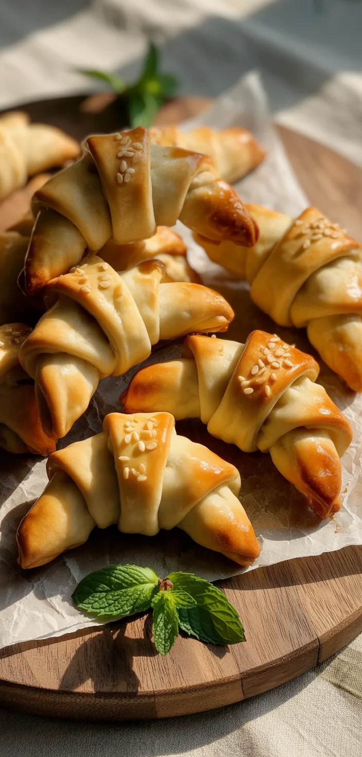 7. Spiced Lamb Mint Crescents