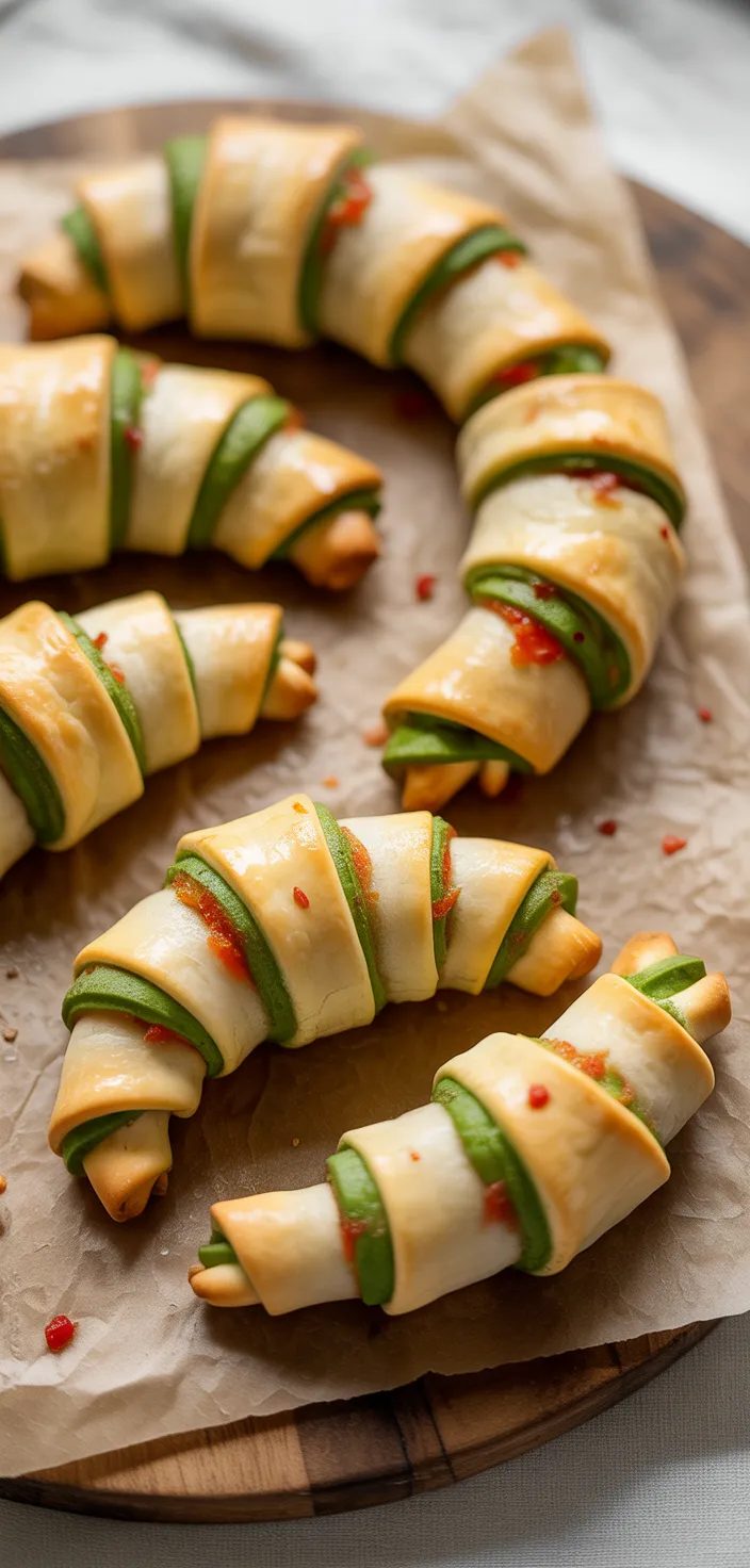 8. Avocado Tomato Zest Crescents