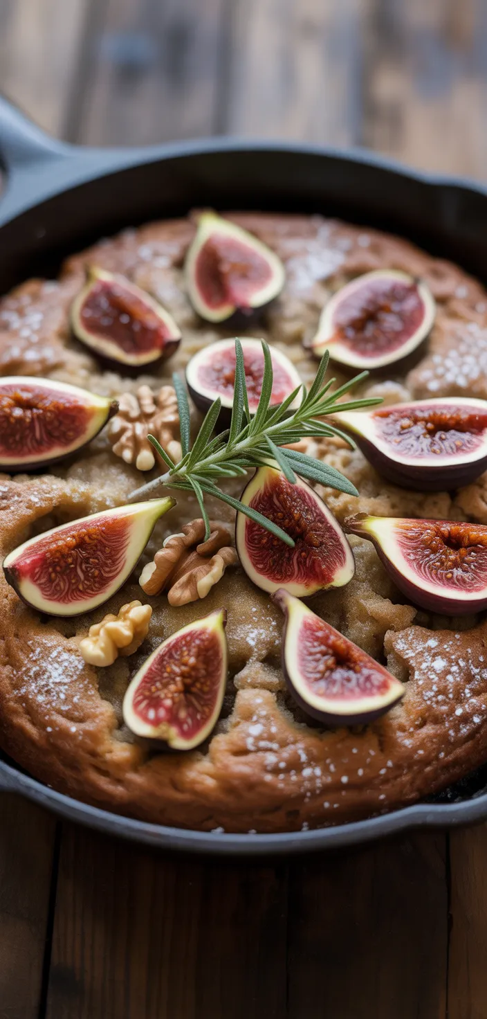 9. Fig Walnut Dump Cake