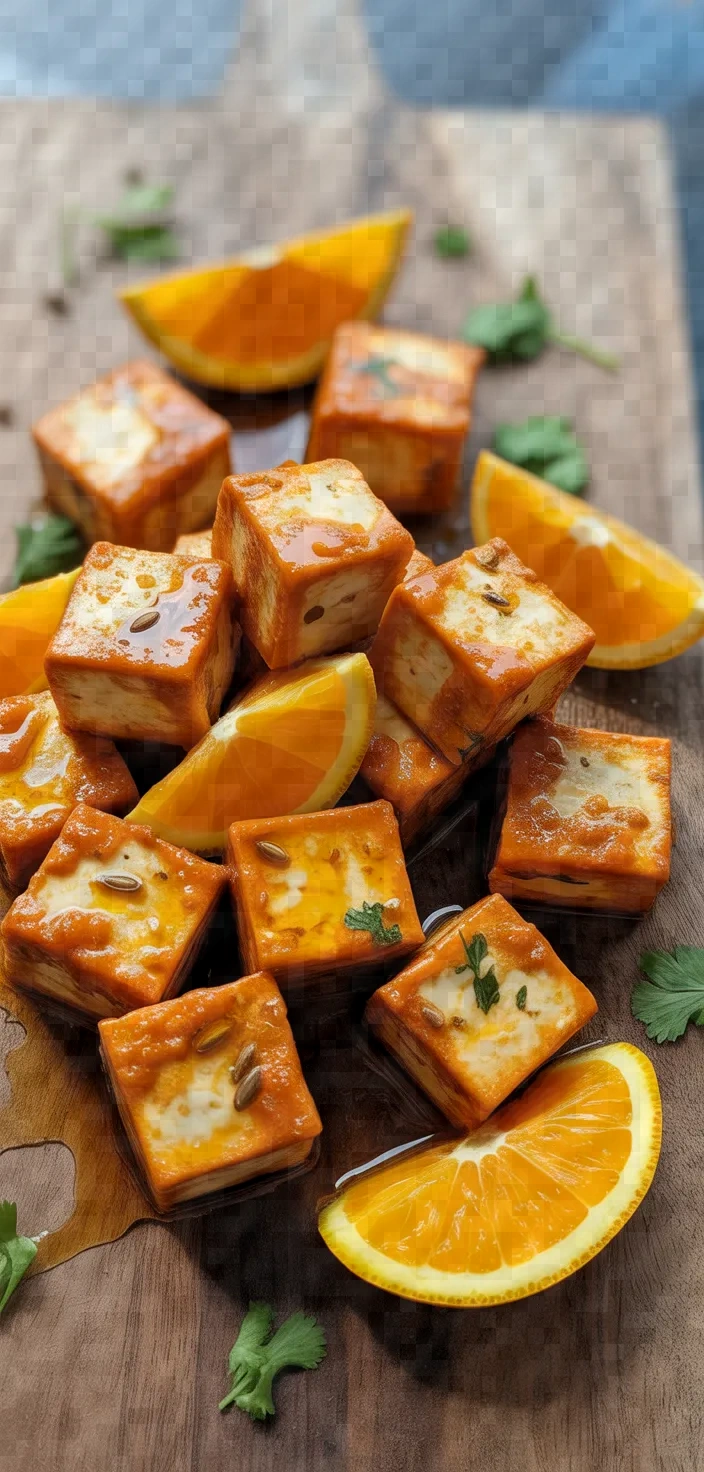 Anise Orange Paneer Medley