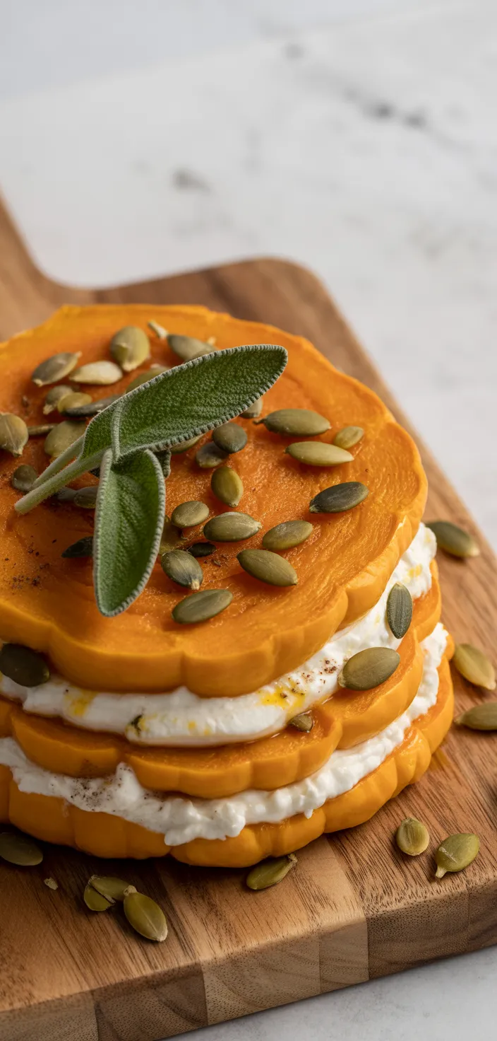 Butternut Squash Mille-Feuille