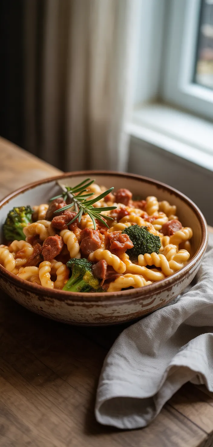 Cavatelli con Salsiccia e Broccoli