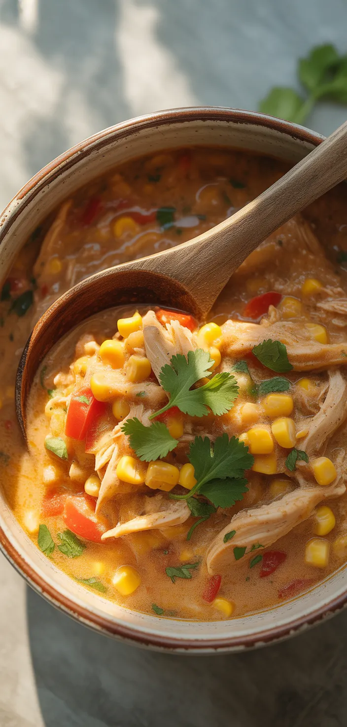 Chipotle Corn Chicken Chowder