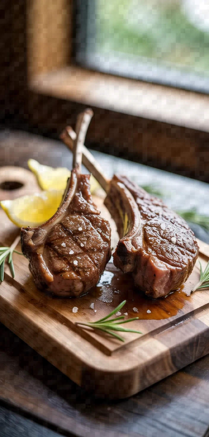 Espresso Rubbed Lamb Chops