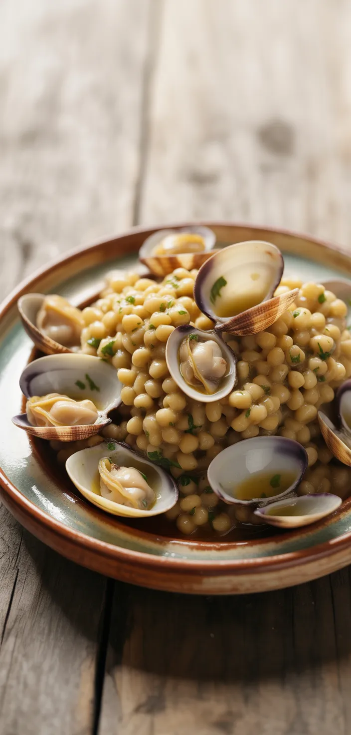 Fregola con Arselle