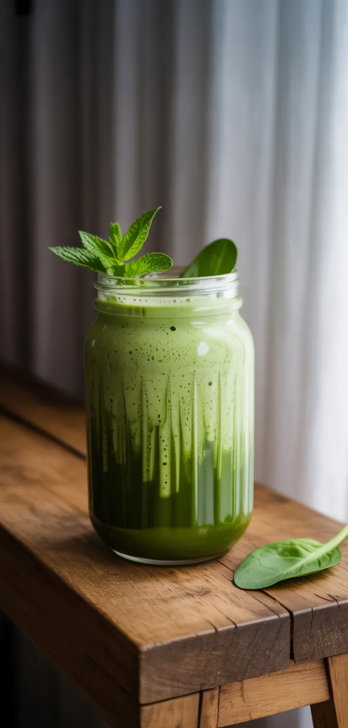 Matcha Spinach Detox Shake