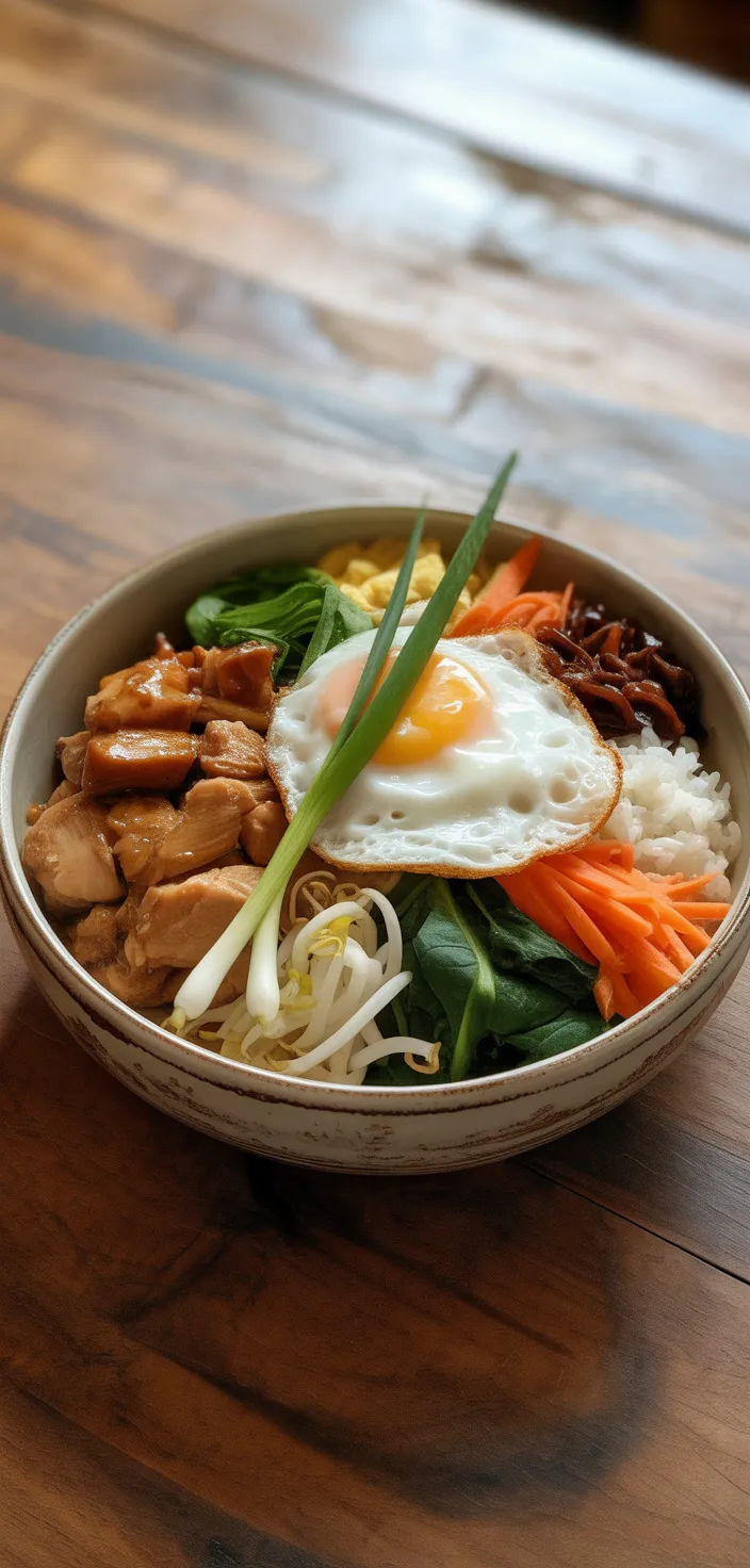 Miso-Glazed Chicken Bibimbap