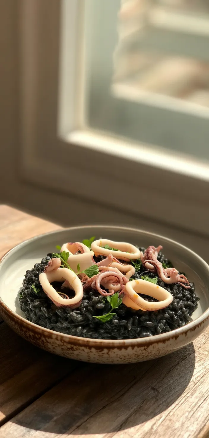 Risotto al Nero di Seppia