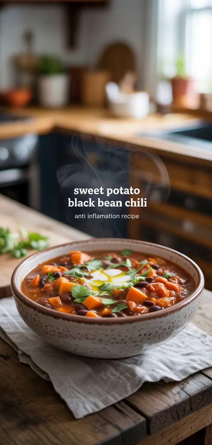 Sweet Potato Black Bean Chili
