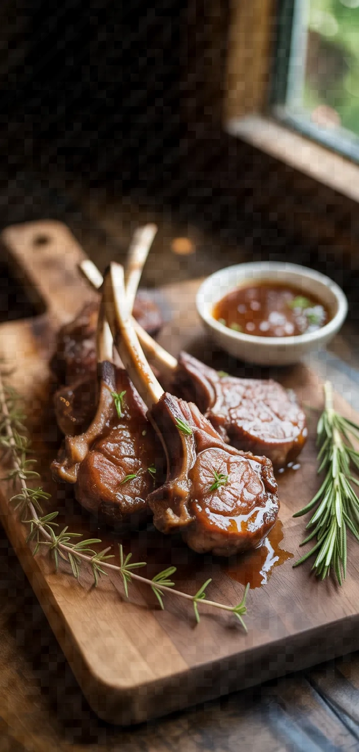 Tamarind & Date Lamb Chops