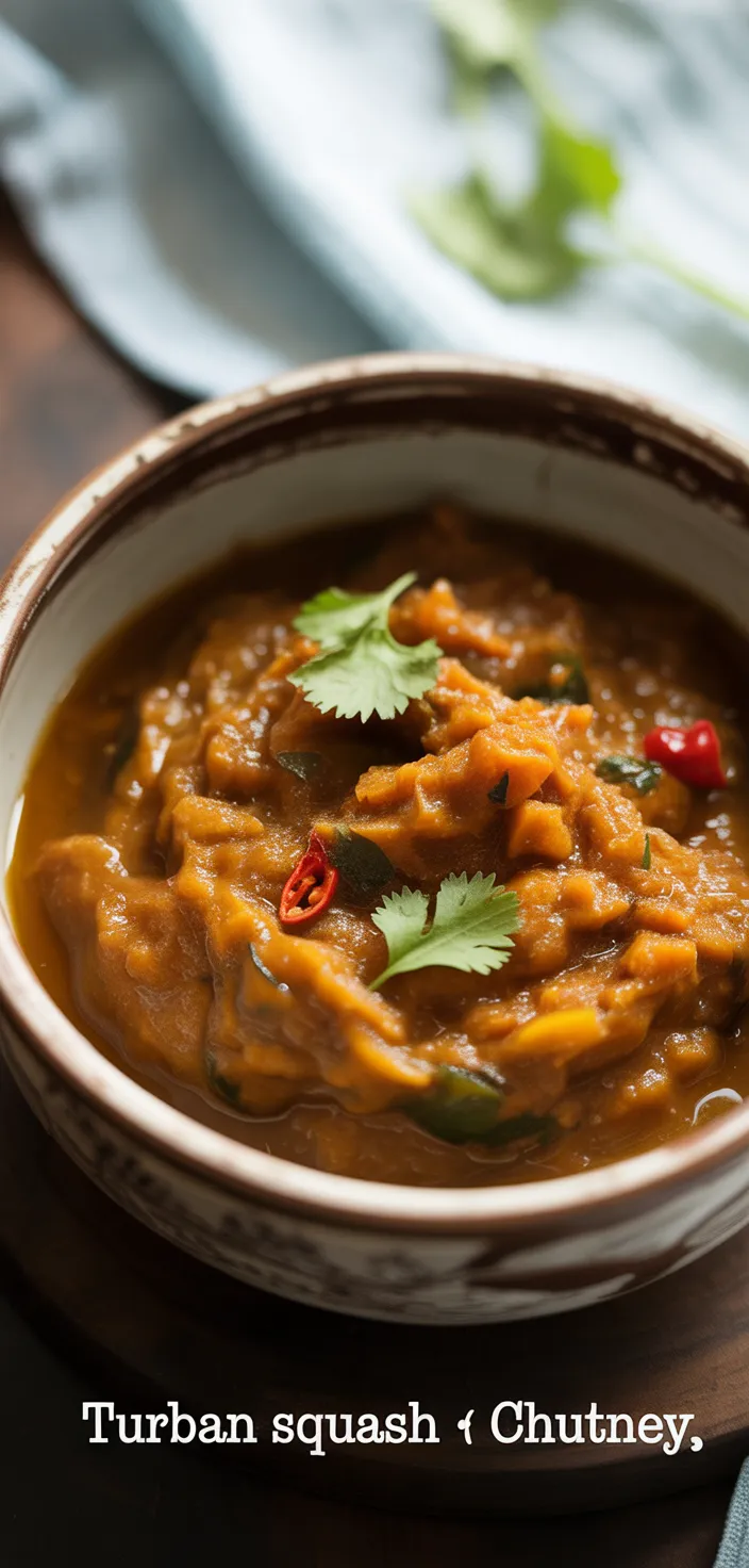 Turban Squash Chutney