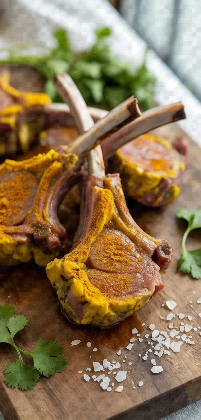 Turmeric & Coconut Lamb Chops