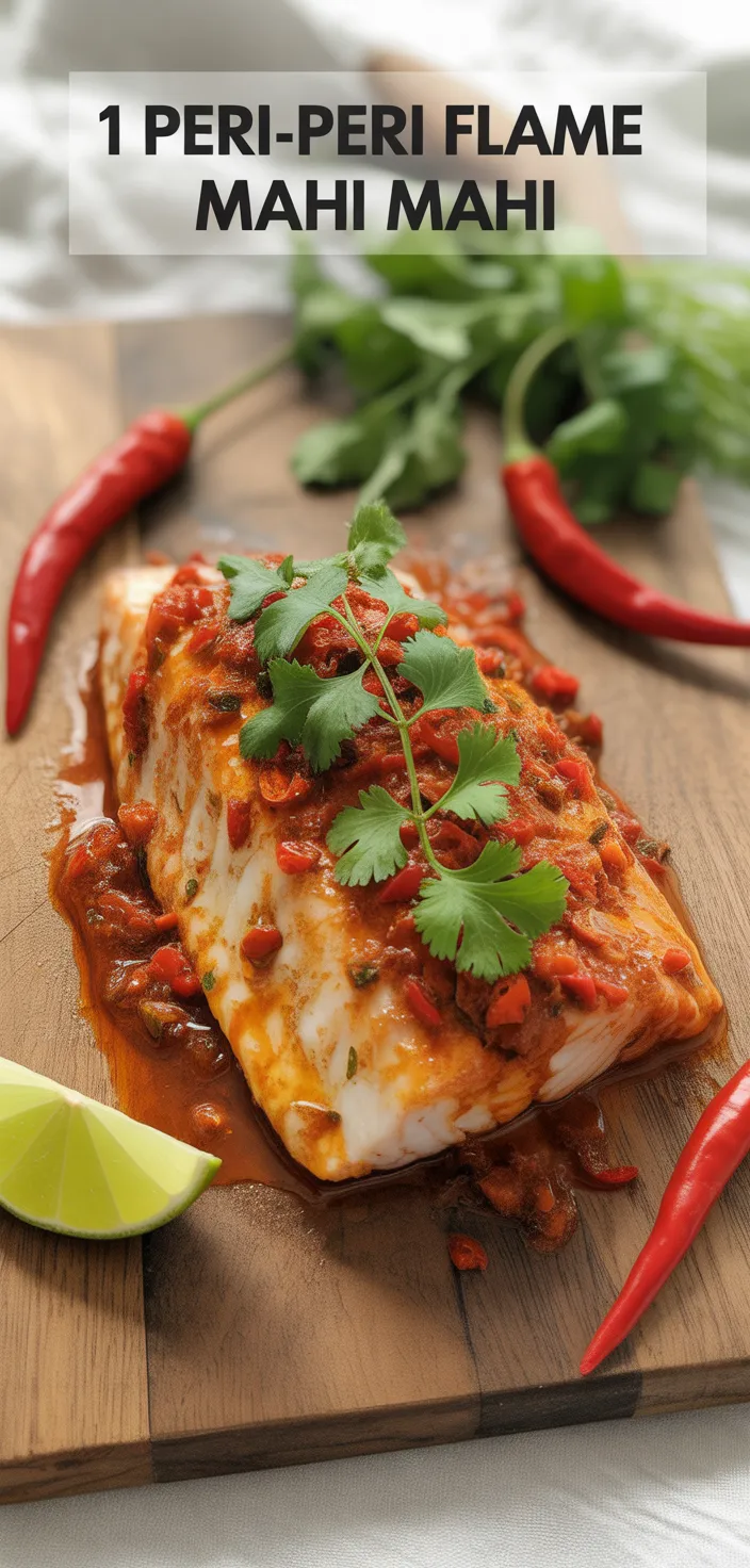 11. Peri-Peri Flame Mahi Mahi