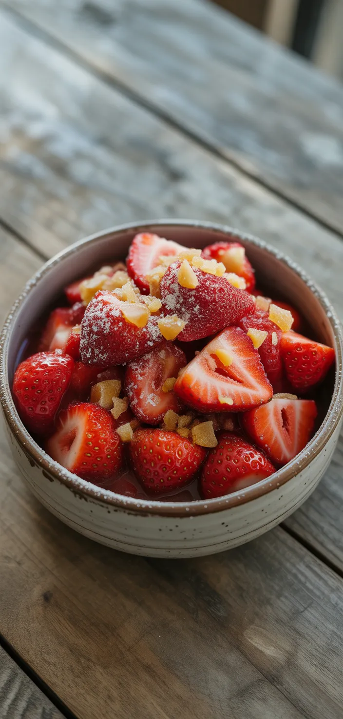 13. Spiced Strawberry Ginger Zinger