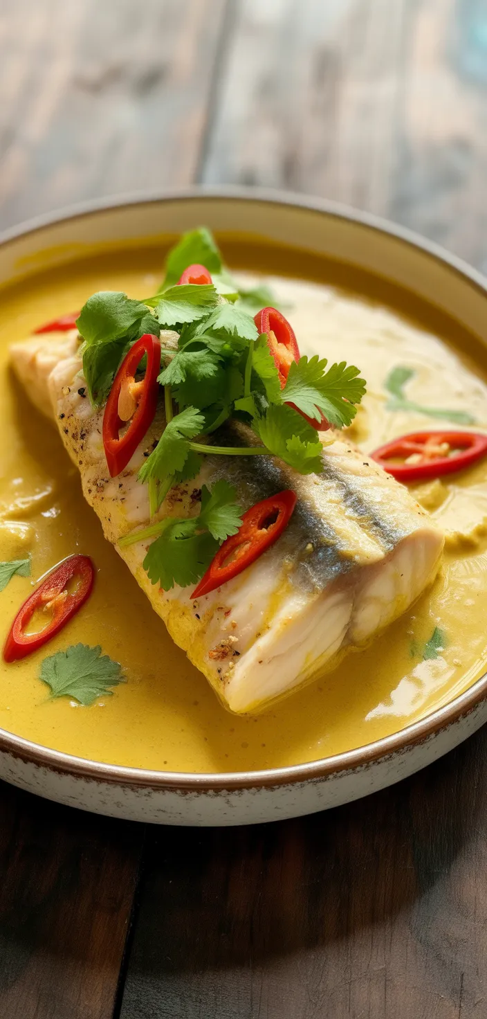 4. Coconut Curry Mahi Mahi