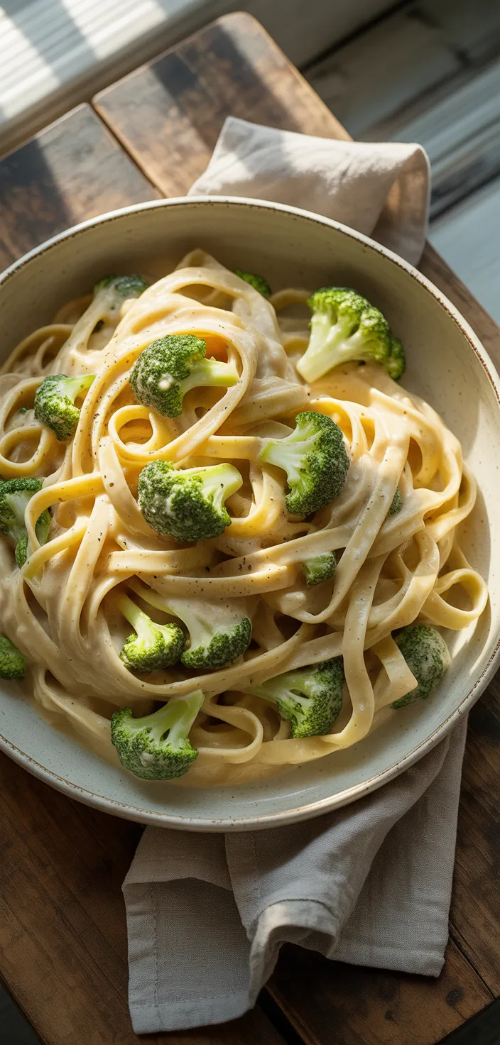 5. Cauliflower Alfredo Fettuccine